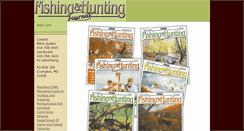 Desktop Screenshot of fishingandhuntingjournal.com