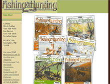 Tablet Screenshot of fishingandhuntingjournal.com